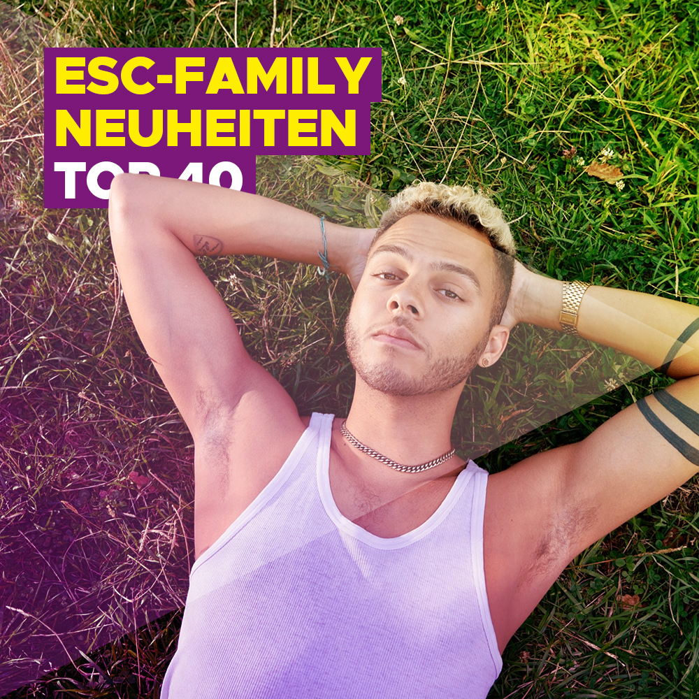 ESC-Family Neuheiten TOP 40: Neues von Malik Harris, Stefan Raab, Lord Of The Lost und Jérémie Makiese