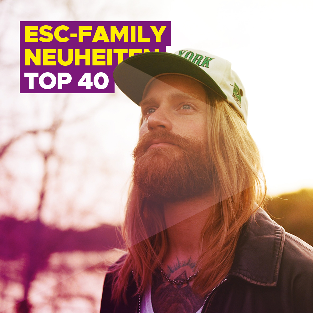 ESC-Family Neuheiten TOP 40: Neues von Max Mutzke, TEYA, Salena, Joost Klein, Sam Ryder und Bambie Thug