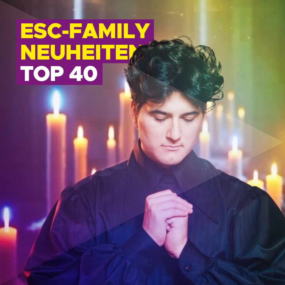 ESC-Family Neuheiten TOP 40: Neues von Gjon’s Tears, Lord Of The Lost, Paenda, Klavdia, Rosa Linn und Timebelle