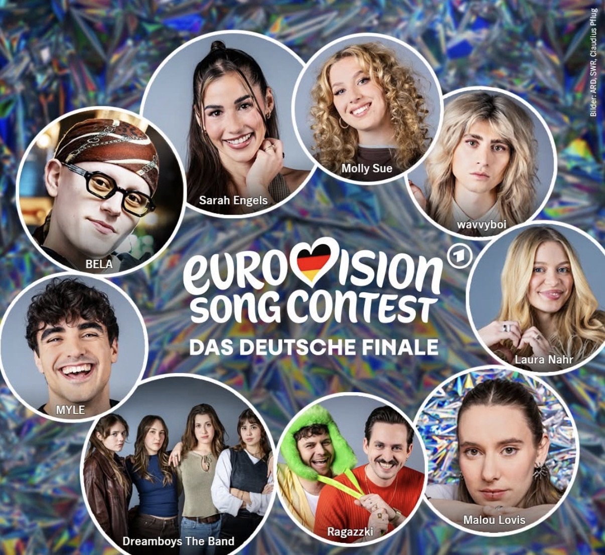Share The Moment: Nur das Allerbeste, liebe „Eurovision Song Contest – Das Deutsche Finale 2026“ Künstler*innen