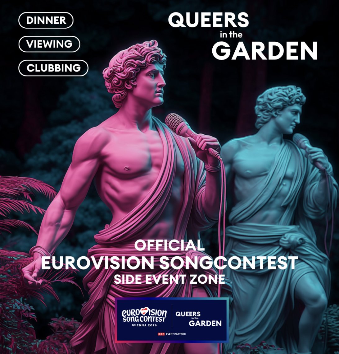 ESC in Wien: „Queers in the Garden“ bringt Community, Clubbing und Fan-Treffen zusammen