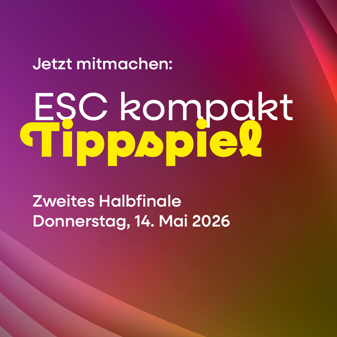 Tippspiel zum Eurovision Song Contest 2026: Das zweite Halbfinale