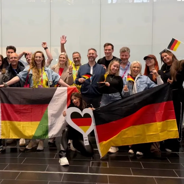 Erste Probe beim ESC: Sarah Engels mit „Fire“ für Deutschland