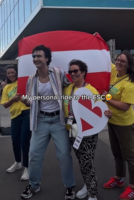 Erste Probe beim ESC 2026: COSMÓ mit „Tanzschein“ für Österreich