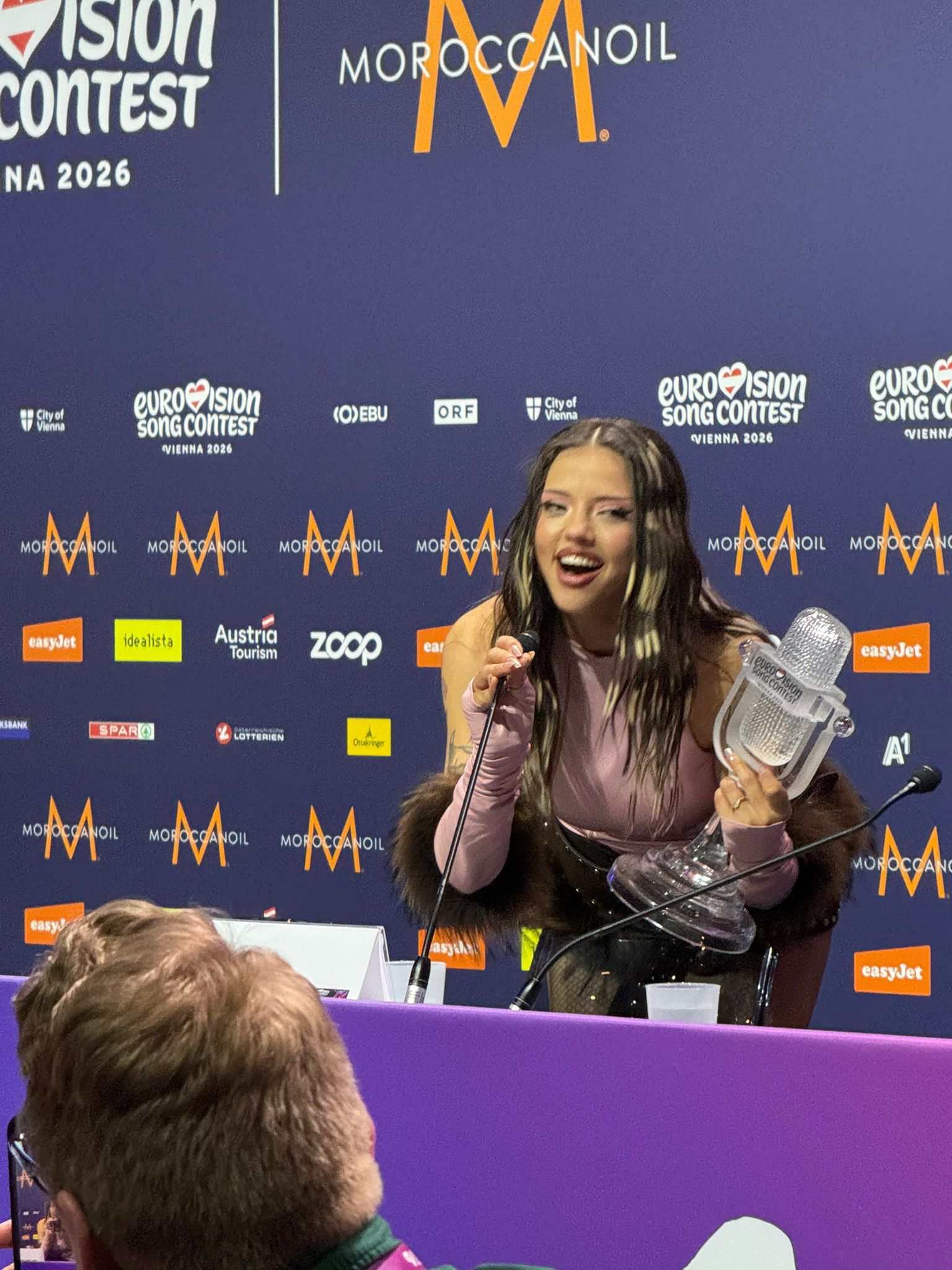 Live-Blog Siegerpressekonferenz mit DARA aus Bulgarien nach dem Finale des Eurovision Song Contest 2026